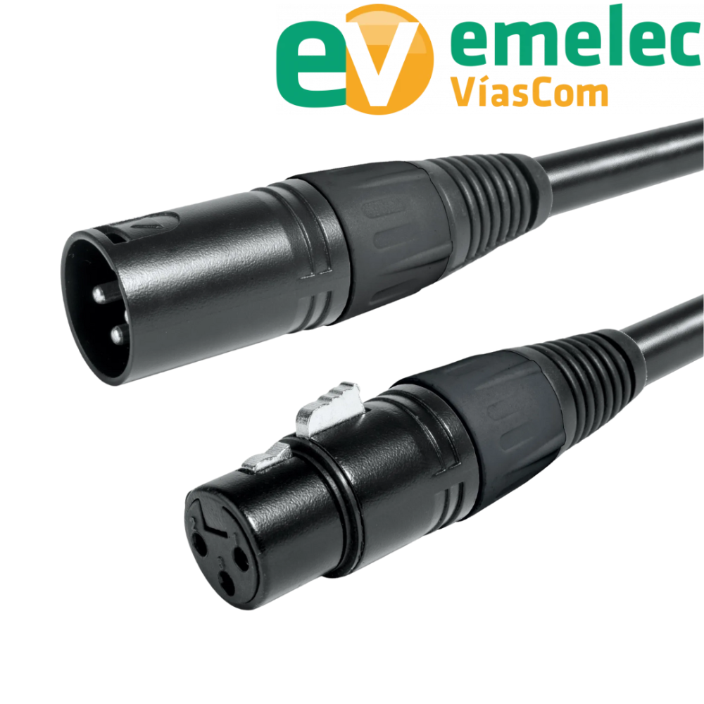 Emelec EQ630400S - Microphone Cable XLR M / XLR H