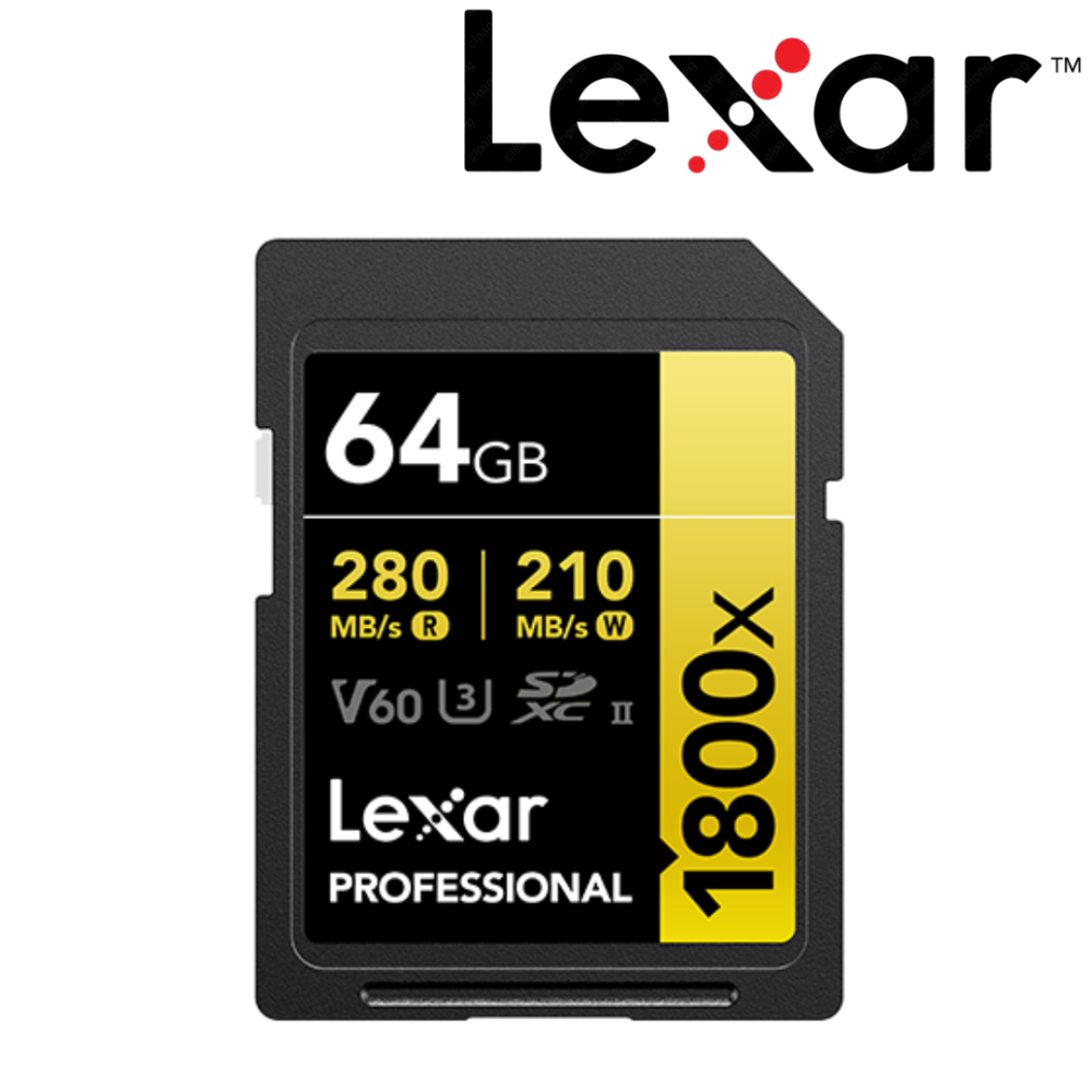 SD Pro Gold Series UHS-II 1800x - Professional Memory Card