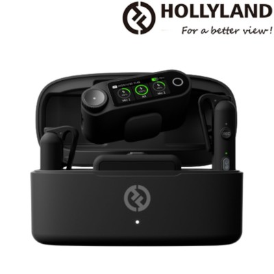 Hollyland LARK MAX 2 - Kit de Micrófonos inalámbricos