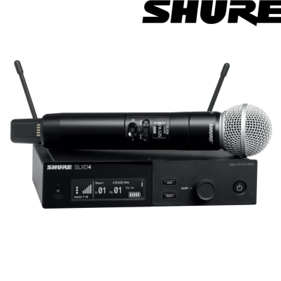 Shure SLXD24/SM58 – Wireless System with SM58 Handheld Microphone