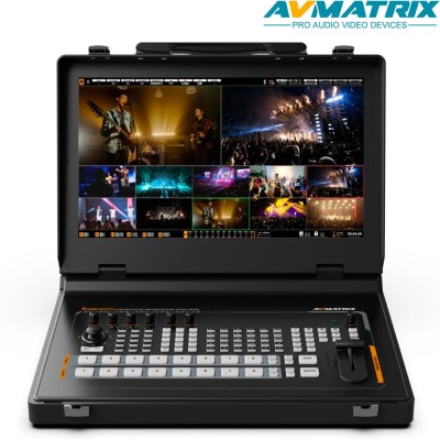AVMatrix Shark-S8X-PLUS Portable 8-channel video mixer - Avacab