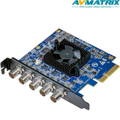 AVMatrix VP51 5-channel SDI Capture and Playback Card - Avacab
