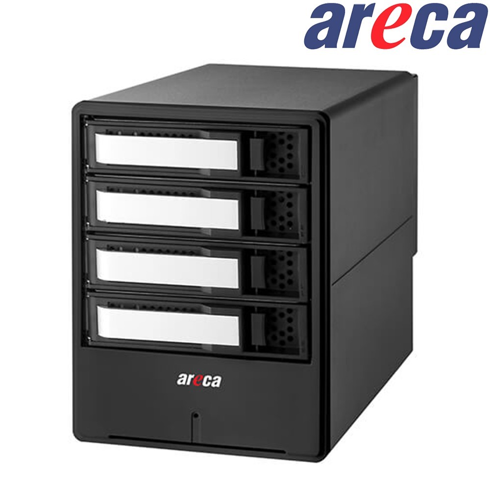 Areca ARC-8050T3U-4A - Caja RAID de 4 Bahías SATA 2.5"/3.5" 10Gbps