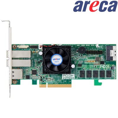Areca ARC-1886-8X8i Controladora RAID PCIe de 16 Puertos - Avacab