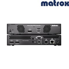 Matrox Extio N3208 – Dual DisplayPort IP KVM Transmitter Appliance for Critical Workspaces