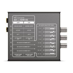 Blackmagic Mini Converter SDI to HDMI 6G - Conversor escalador SDI a HDMI