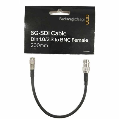 Blackmagic Cable DIN1.0/2.3 a BNC Hembra