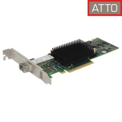 ATTO CTFC-321E-000 – HBA Fibra 32Gb PCIe 3.0 x8, 1 puerto SFP+, SAN alto rendimiento