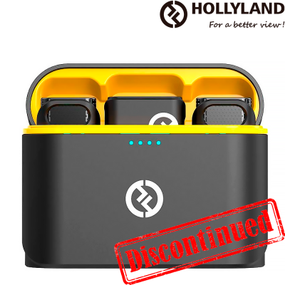 Hollyland Lark M1 Duo - Kit 2 Micrófonos Inalámbricos para cámara