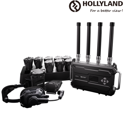 Hollyland Solidcom H1 - 10-Person Noise Cancelling Headset Intercom
