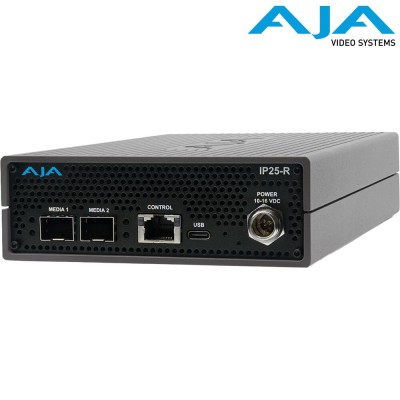 AJA IP25-R SMPTE ST2110 to/from 12G-SDI/HDMI 4K Converter
