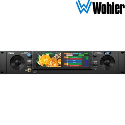 Wohler iVAM2-MPEG Monitor de Video y Audio Multicanal - Avacab