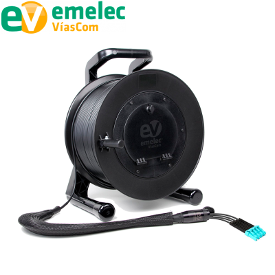 Emelec FOP/OM3/0421 - OM3 Multimode Fiber Optic LC/UPC Simplex Premium on Reel