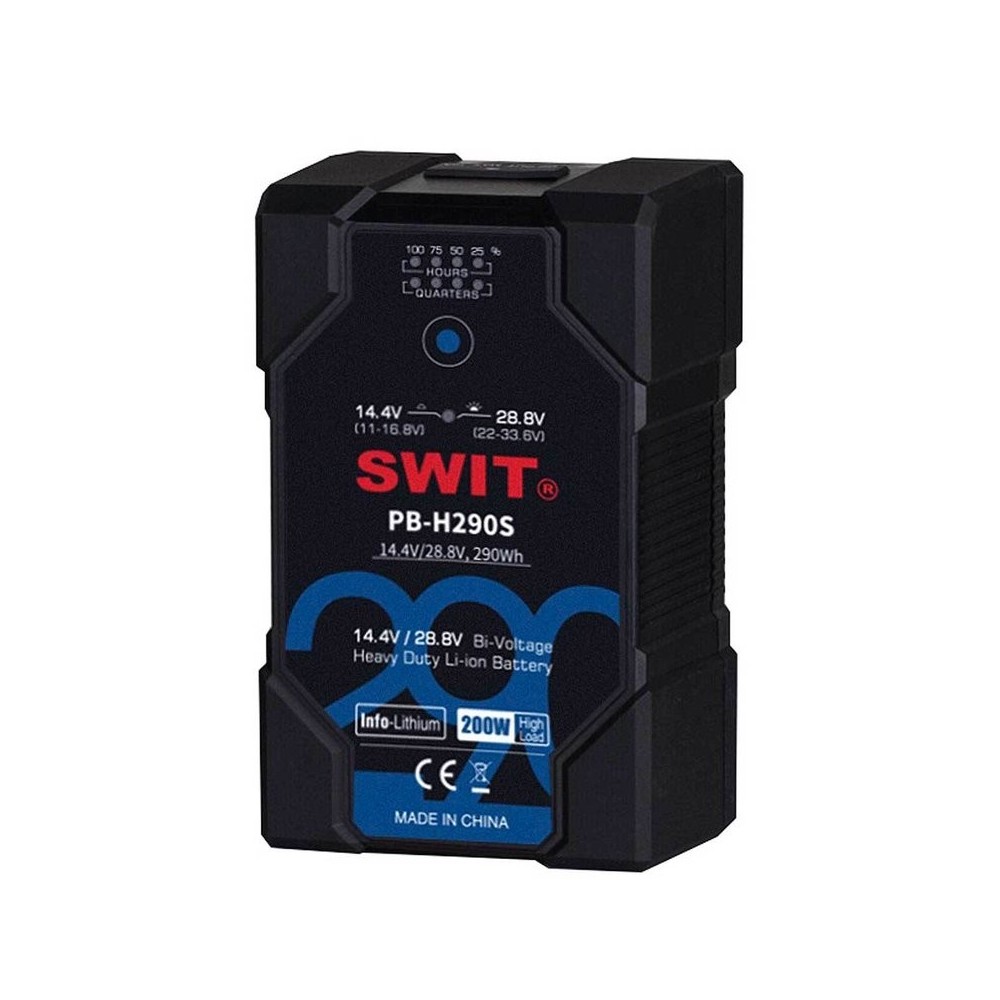 Swit PB-H290S Dual voltage Battery 14.4V 290Wh V-Mount