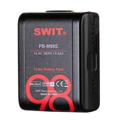 Swit PB-M98S - Batería de bolsillo 14.4V 98Wh V-mount