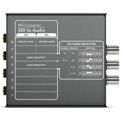 Blackmagic Mini Converter SDI to Audio - Desembebedor de Audio