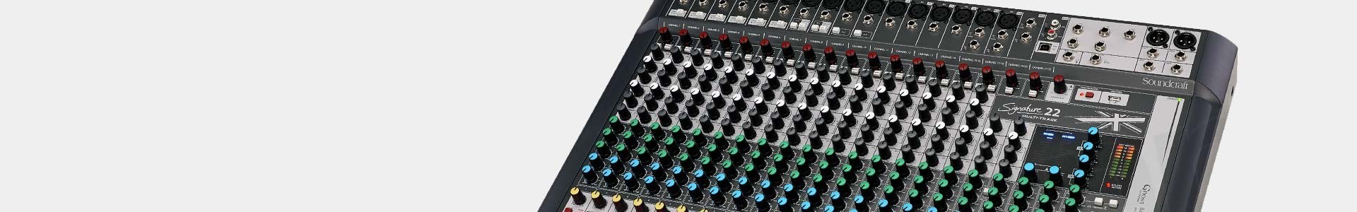Analog and digital Audio Mixing Consoles - Avacab