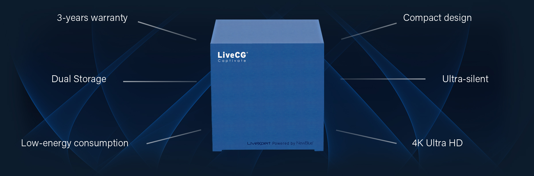 New Blue - grafismo en vivo en Avacab